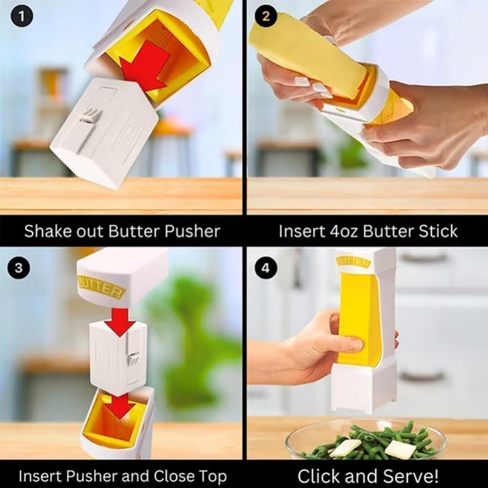 SliceButter Precision hygienic butter dispenser, no knife needed