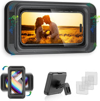 Soporte de medio AquaSync de Dropora para montaje en pared de dispositivos multimedia, en color negro con acabado resistente