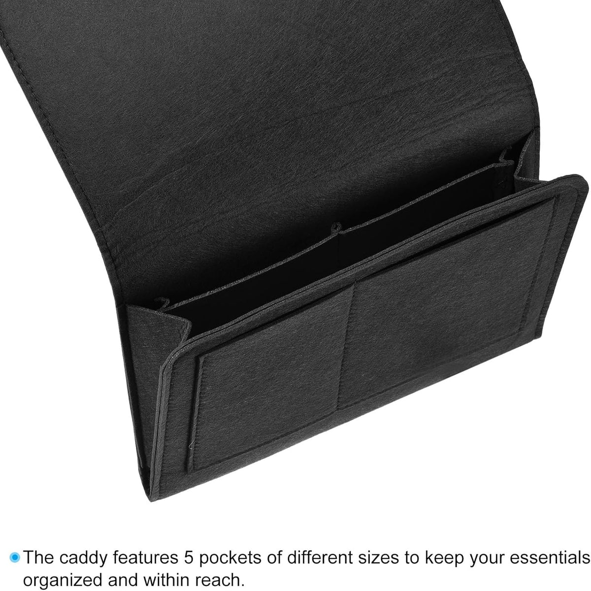 SoftReach felt storage caddy keeping essentials within reach