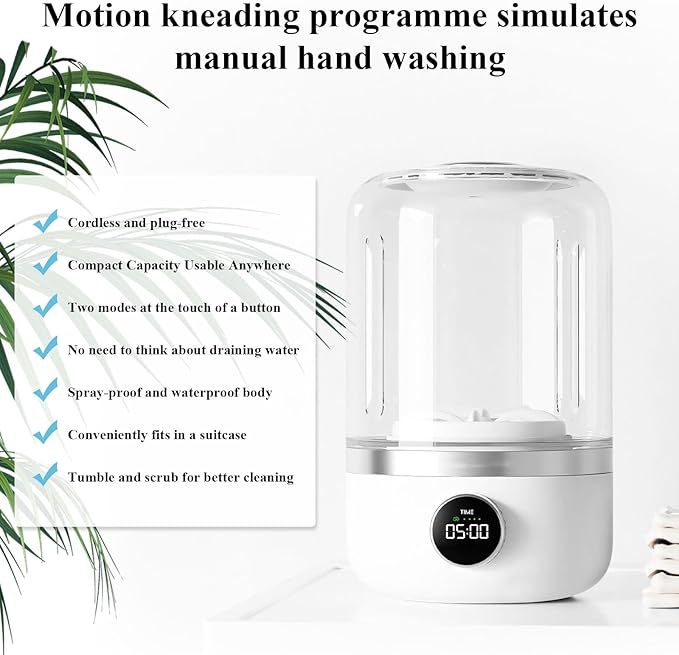 WashPod Mini portable washing machine by Dropora - photo 4