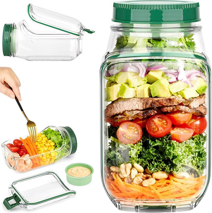 FreshPod by Dropora, vertical salad container for meals on the go