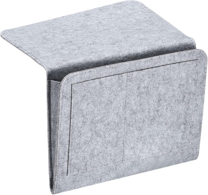 Organizador SoftReach de Dropora, con múltiples compartimentos para ropa y accesorios, en color gris claro.