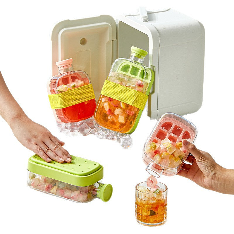 IcePop Cup by Dropora - 2-in-1 ice maker and drink bottle