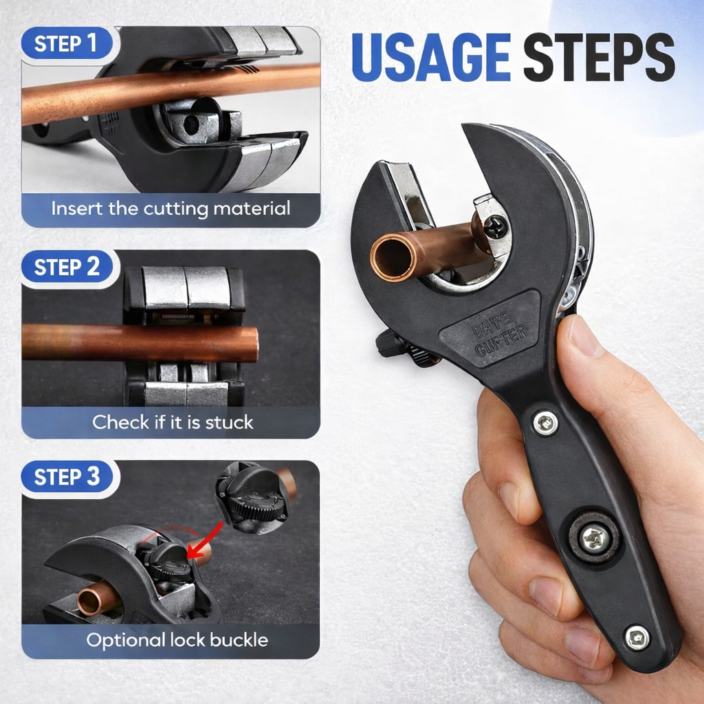 TubeTamer Cutter ratcheting tubing cutter by Dropora - photo 2