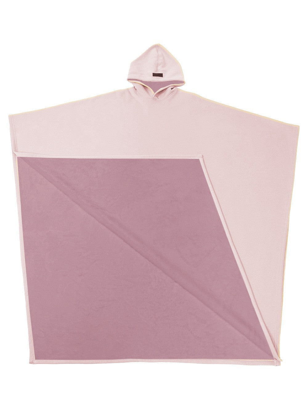 AuraDrape wearable hooded blanket in Pink