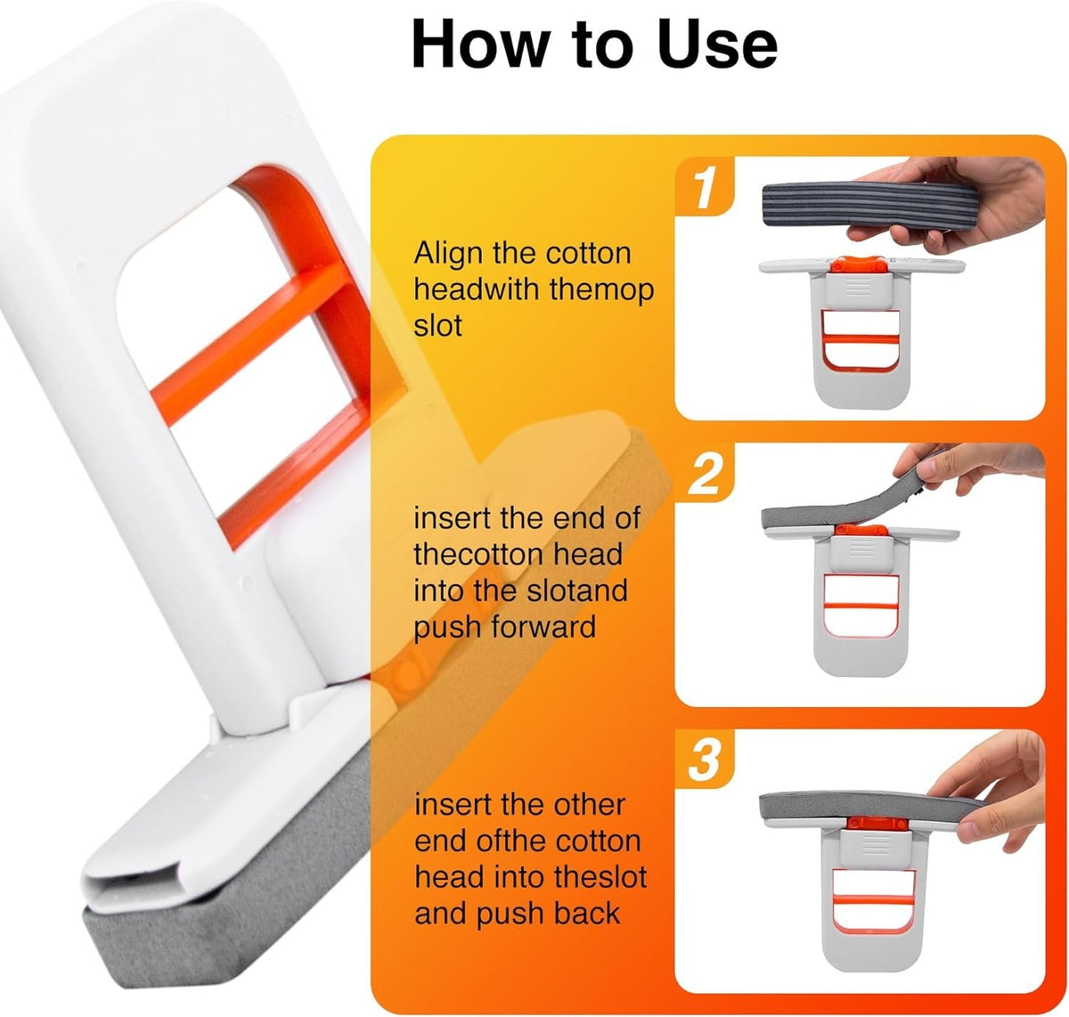 MiniMop Flex foldable mini mop by Dropora - photo 5